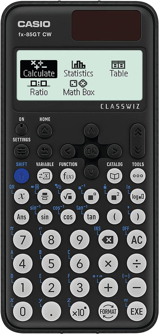 Casio FX-85GTCW Black Scientific Calculator - PreDegree