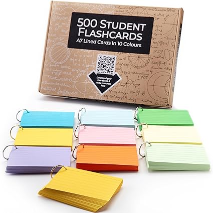 500 Student Flash Cards - PreDegree