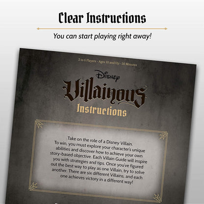 Disney Villainous - Worst Takes It All - instructions easy to understand