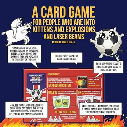 Exploding Kittens UK Edition - PreDegree