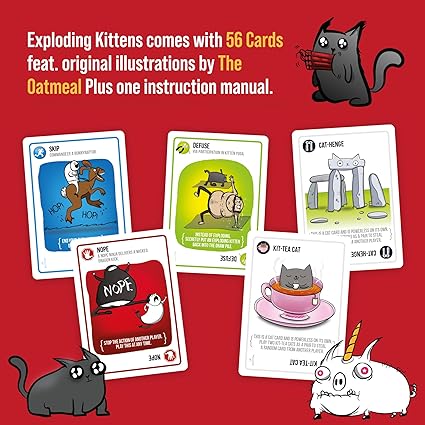 Exploding Kittens UK Edition - PreDegree