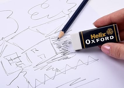 Helix Oxford Erasers 2x Pack - PreDegree