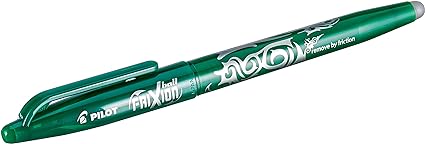 1 green Pilot Frixion Pen