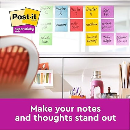 Post-it Super Sticky make your notes and thoughts stand out