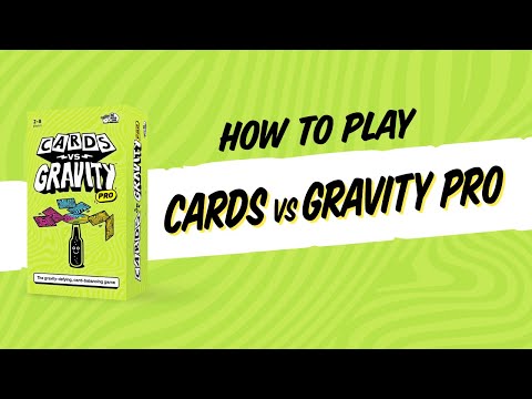 cards vs gravity how to play video