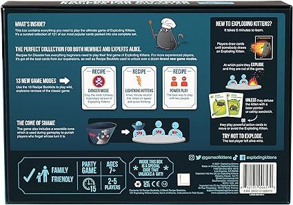 Exploding Kittens Recipes for Disaster Deluxe Game - PreDegree