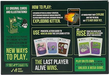 Exploding Kittens - Zombie Kittens - PreDegree